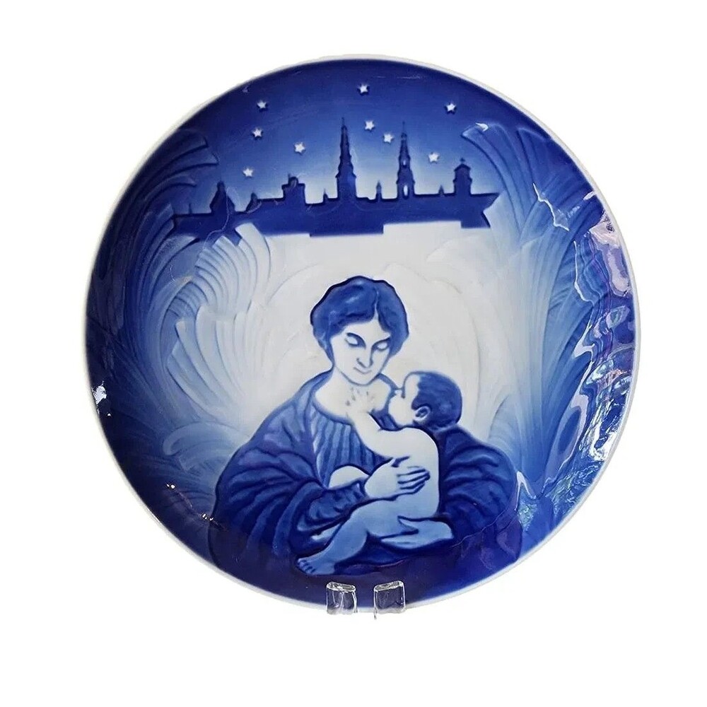 Bing and Grondahl Collector Plate - "Madona & Child" - 1987
